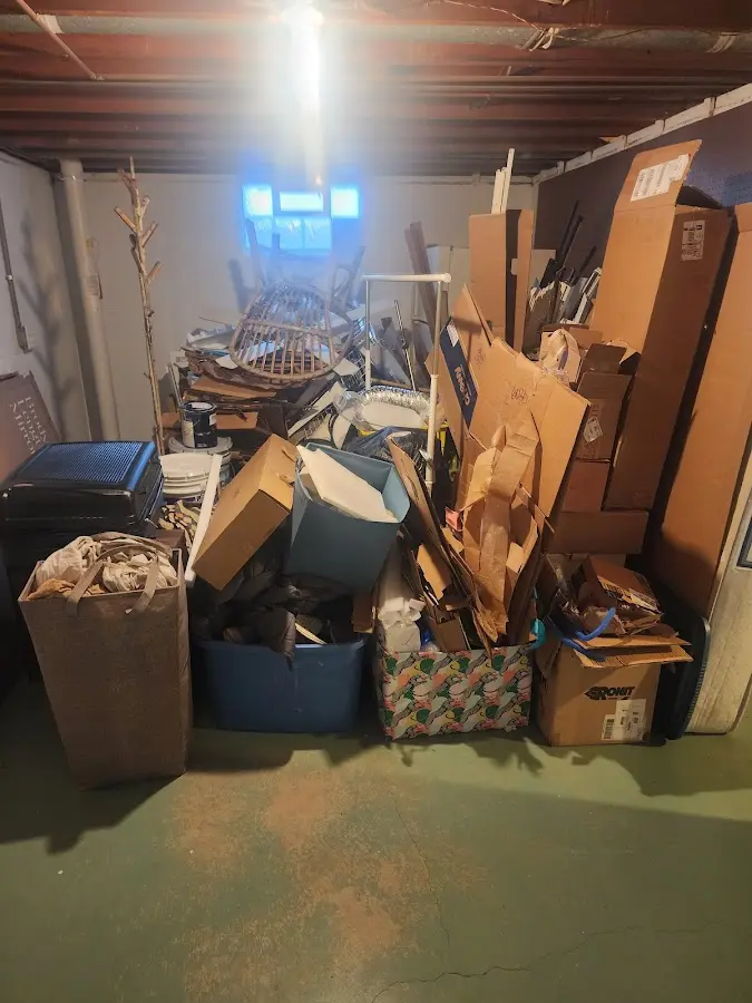 Roll-off dumpster container at job site for Construction Dumpster Rental in Lacey